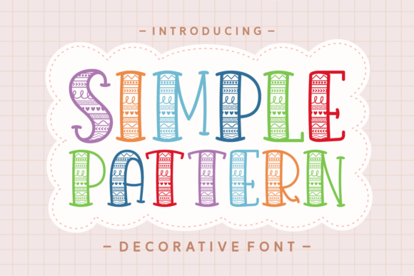 Adding Playful Vibrancy to Your Creative Projects with Simple Pattern