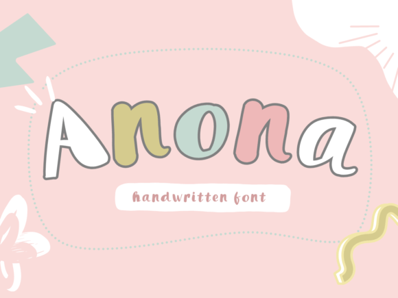 Anona: A Sweet Handwritten Font for Invitations & Design