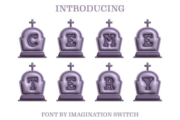 Cemetery Inflated: A Typeface That Pops Off the Page