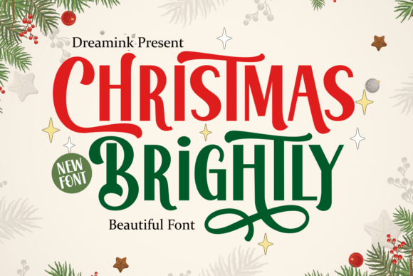 Christmas Brightly: The Typeface That Captures Holiday Magic