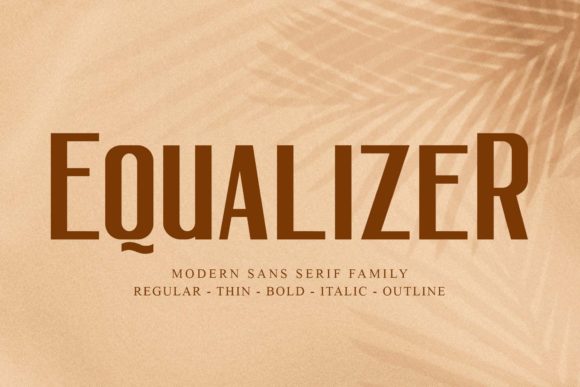 Equalizer Font: Finding the Right Weight for Your Design