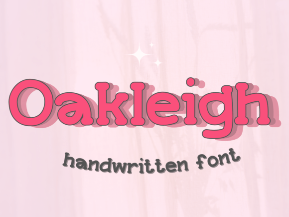 Oakleigh: A Handwritten Font for Unforgettable Branding
