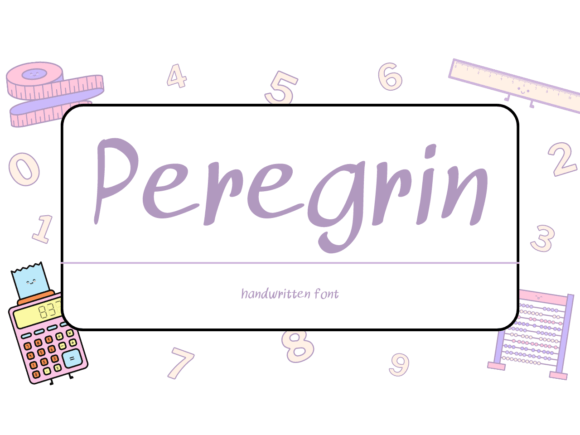 Peregrin: Your New Favorite Font for Friendly, Fun Designs