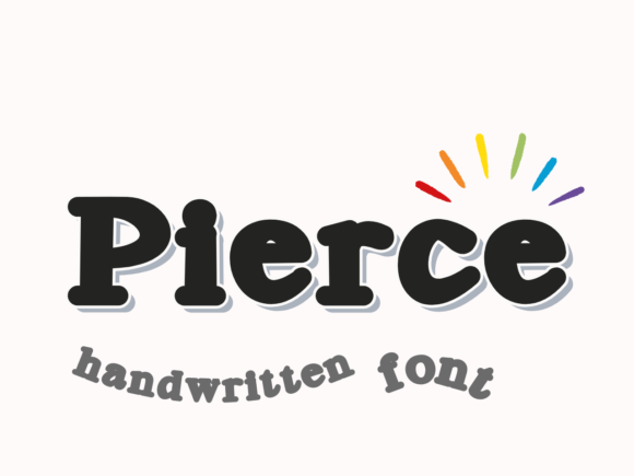 Pierce: A Handwritten Font That Brings Your Designs to Life