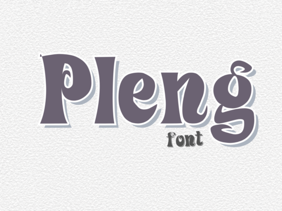 Pleng: A Script Font for Modern Branding & Design