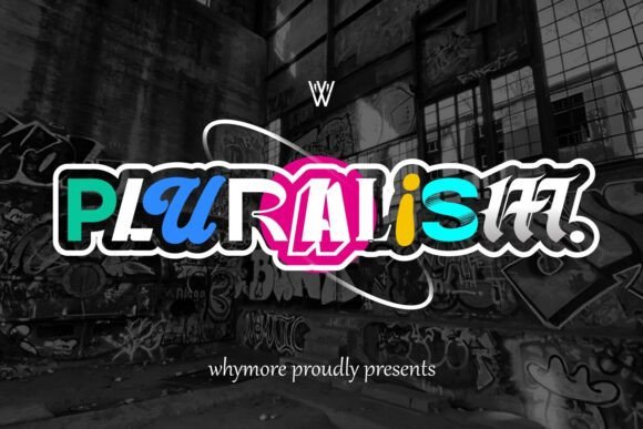 Pluralism: The Bold Graffiti Typeface for Urban Design