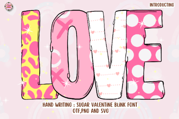 Sugar Valentine Blink: Infuse Every Design with Romance