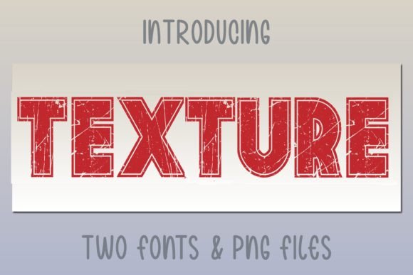 Texture: The Vintage Grunge Font for Bold Visuals