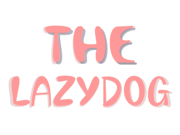 The Lazy Dog: A Handwritten Font That Brings Warmth to Your Work